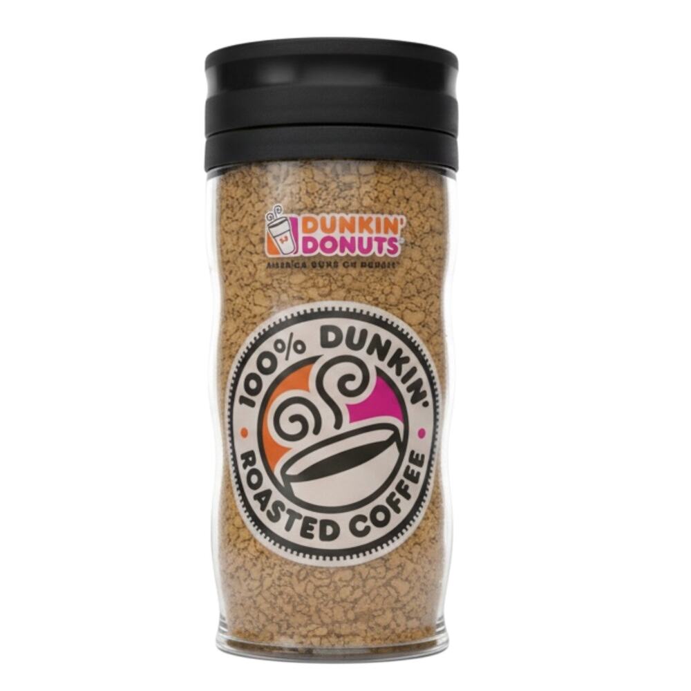 Vintage 2009 Dunkin Donuts Travel Mug America Runs on Dunkin Tumbler 16 oz.